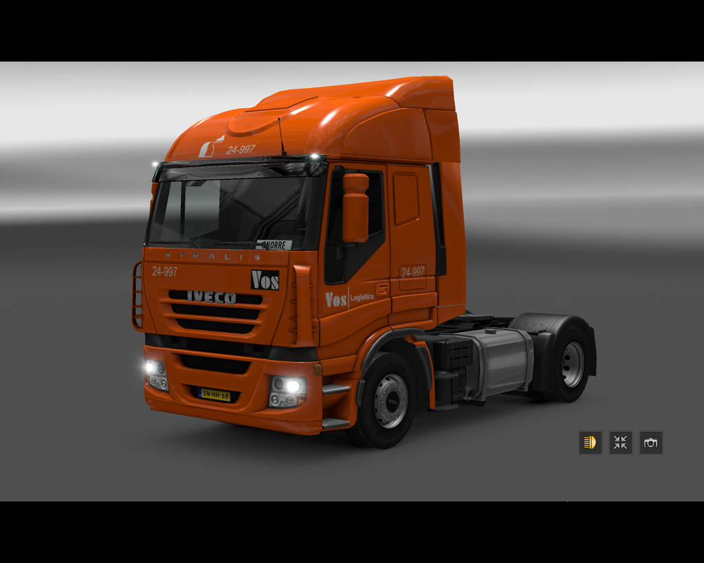 ets2 Iveco Stralis Vos Logistics Oss Holland  - prive skin ets2