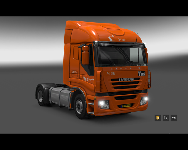 ets2 Iveco Stralis Vos Logistics Oss Holland 1 prive skin ets2