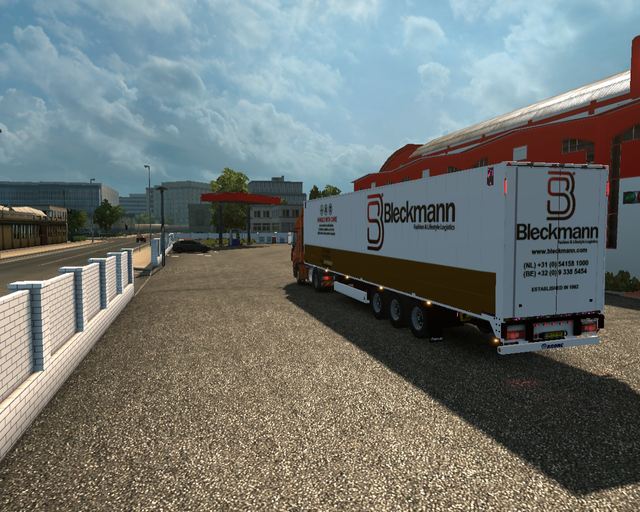 ets2 Iveco Stralis Vos Logistics Oss Holland + Tra prive skin ets2