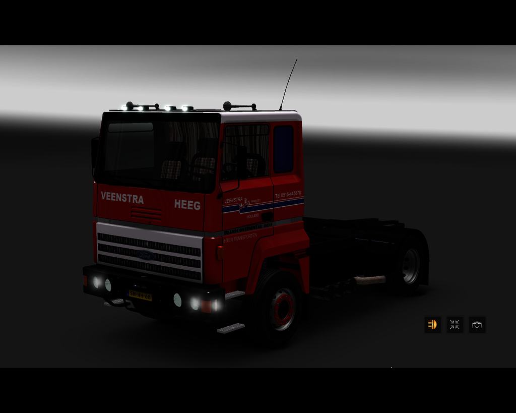 ets2 Ford Transcontinental 2435 4x2 Veenstra Trans - prive skin ets2