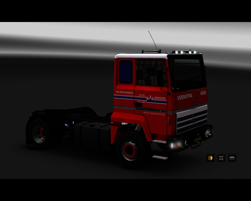 ets2 Ford Transcontinental 2435 4x2 Veenstra Trans - prive skin ets2
