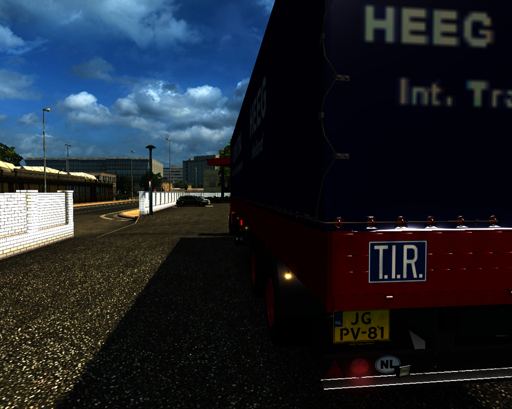 ets2 Ford Transcontinental 2435 4x2 + 2 axis plane - prive skin ets2