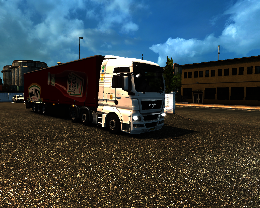 ets2 Man TGX 26 - prive skin ets2