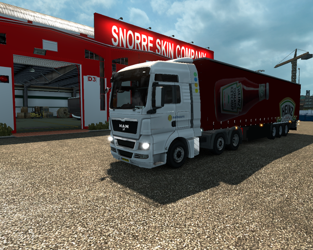 ets2 Man TGX 26 prive skin ets2