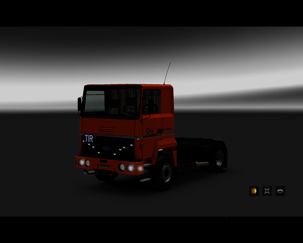 ets2 Ford Transcontinental 4435 4x2 Deutrans  - prive skin ets2