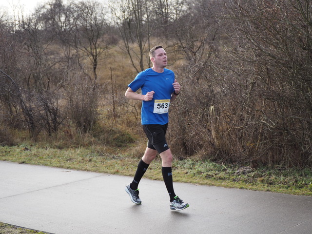 P1080515 5 en 10 km Westvoorne 8-1-2017