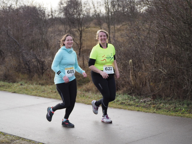 P1080528 5 en 10 km Westvoorne 8-1-2017