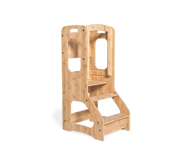 Toddler Chef Stool â€“ Bamboo HubbyMade