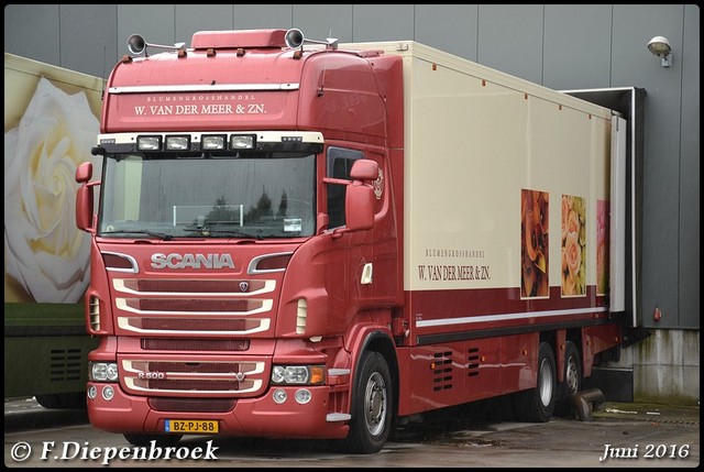 BZ-PJ-88 Scania R500 van der meer-BorderMaker 2016