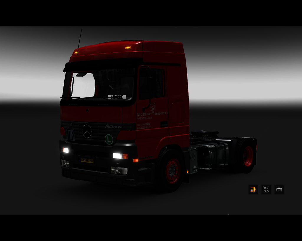 ets2 Mercedes Actros MP2 1840 4x2 M.C - prive skin ets2