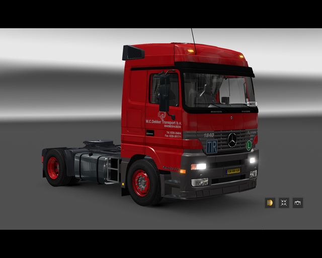 ets2 Mercedes Actros MP2 1840 4x2 M.C prive skin ets2