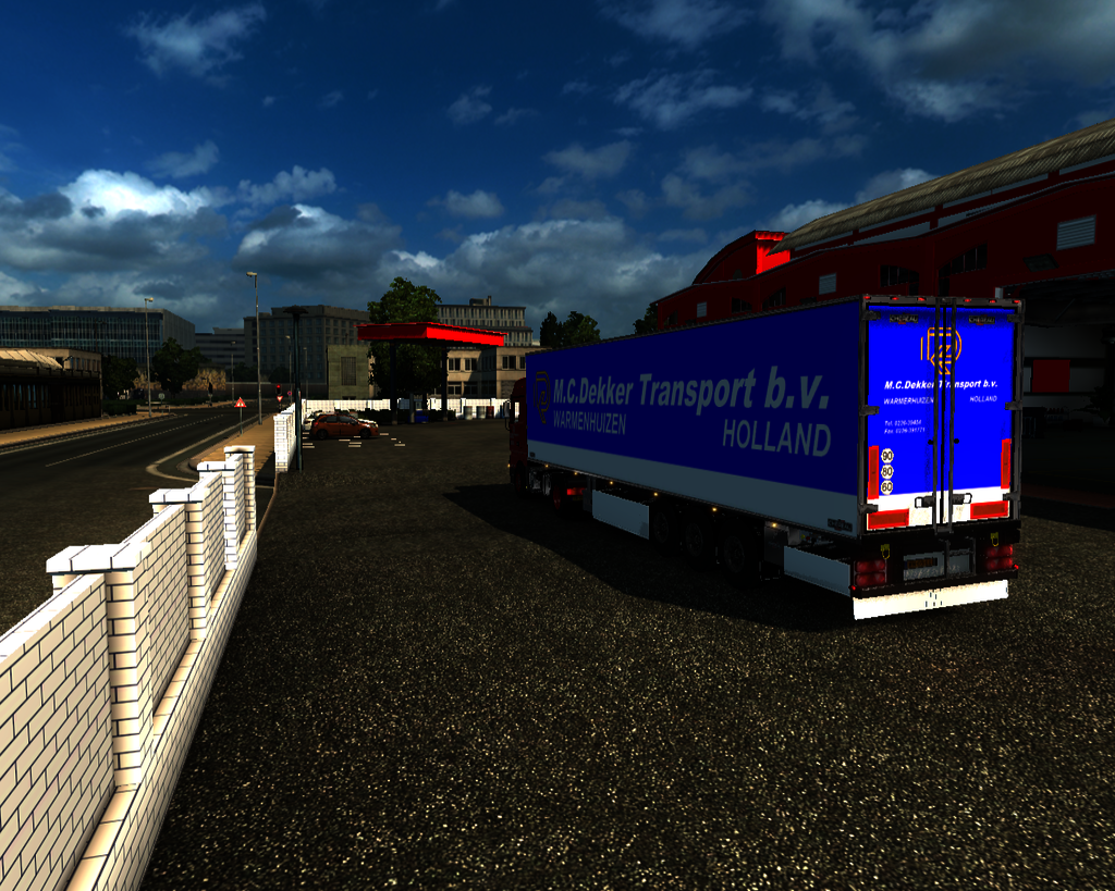 ets2 Mercedes Actros MP2 1840 4x2 + Chereau M.C - prive skin ets2