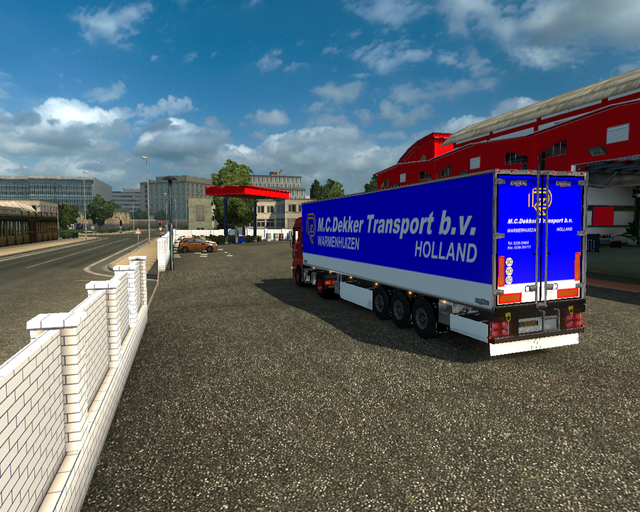 ets2 Mercedes Actros MP2 1840 4x2 + Chereau M.C prive skin ets2