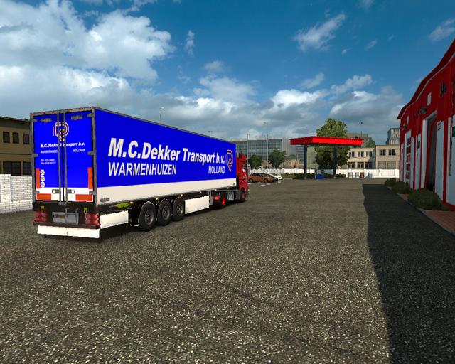 ets2 Mercedes Actros MP2 1840 4x2 + Chereau M.C prive skin ets2