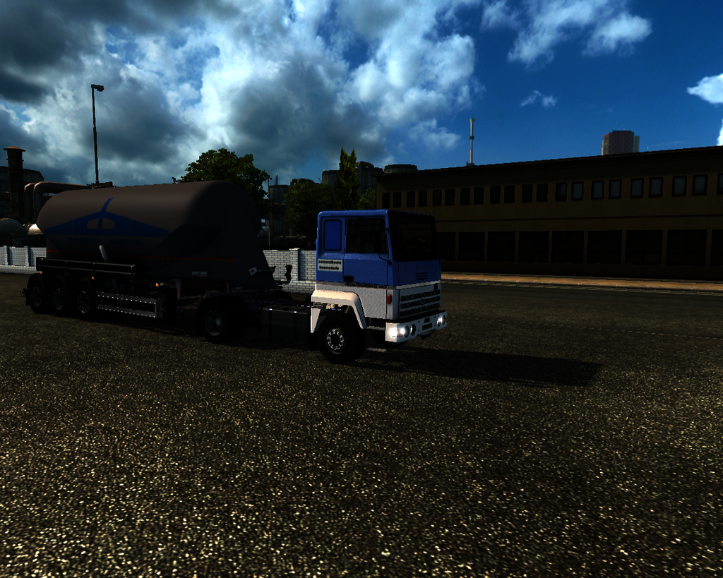 ets2 Ford Trans Continental 4435 4x2 + Kassbohrer  - prive skin ets2