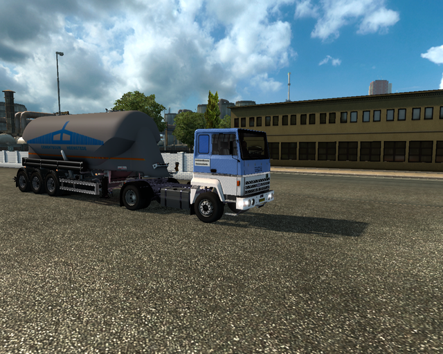 ets2 Ford Trans Continental 4435 4x2 + Kassbohrer  prive skin ets2