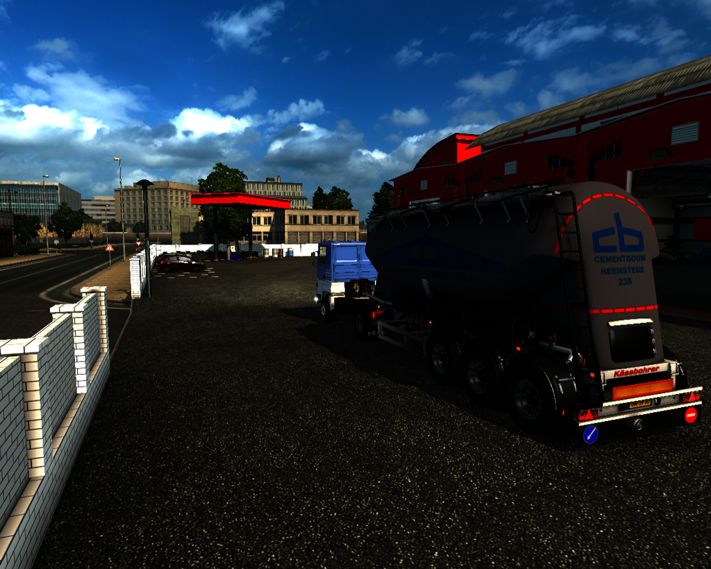 ets2 Ford Trans Continental 4435 4x2 + Kassbohrer  - prive skin ets2