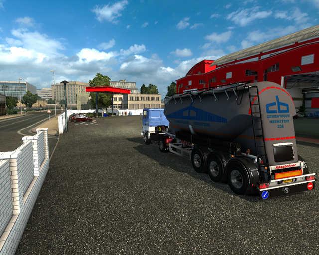 ets2 Ford Trans Continental 4435 4x2 + Kassbohrer  prive skin ets2