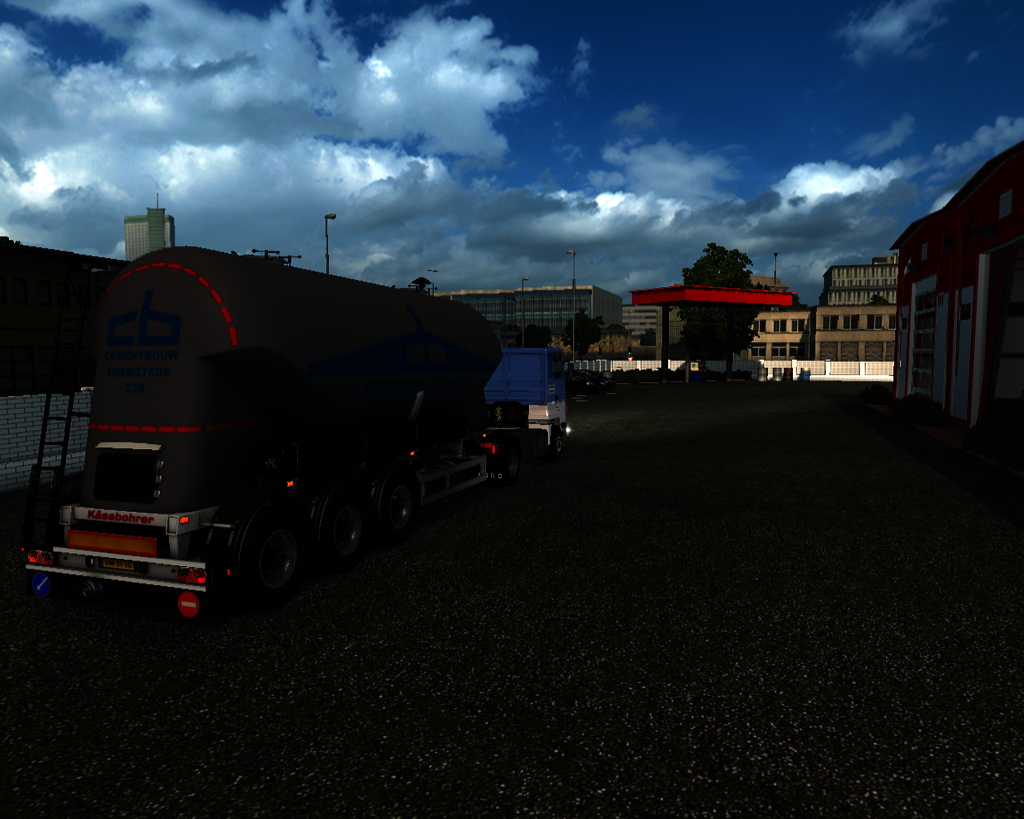 ets2 Ford Trans Continental 4435 4x2 + Kassbohrer  - prive skin ets2