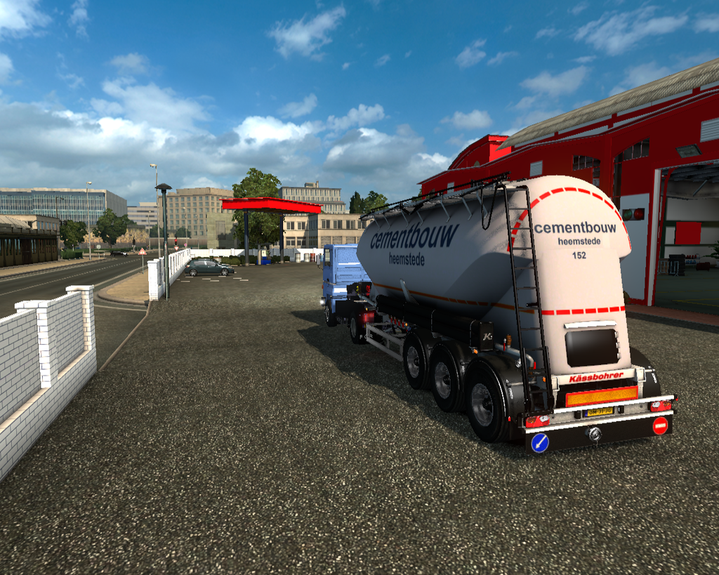 ets2 Ford Trans Continental 4435 4x2 + Kassbohrer  - prive skin ets2