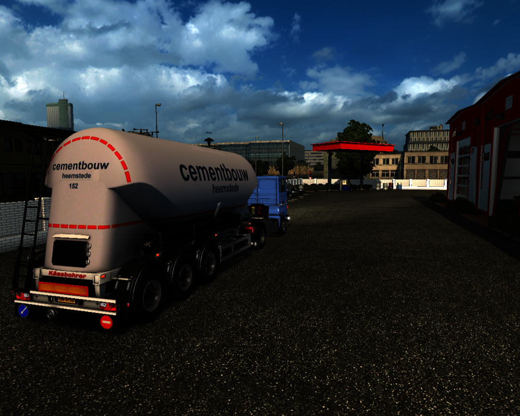 ets2 Ford Trans Continental 4435 4x2 + Kassbohrer  - prive skin ets2