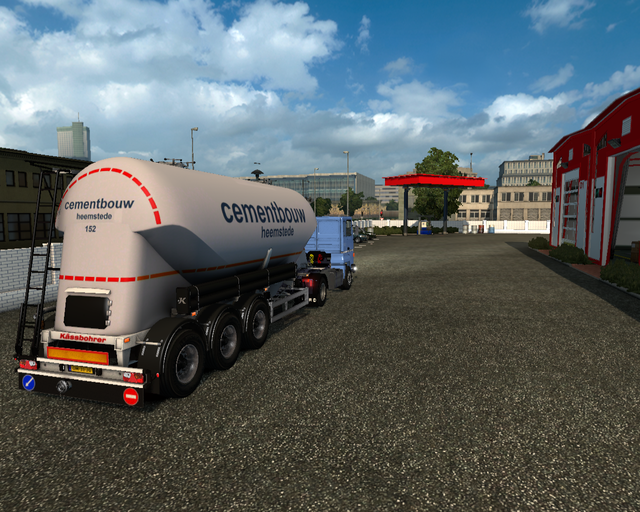 ets2 Ford Trans Continental 4435 4x2 + Kassbohrer  prive skin ets2