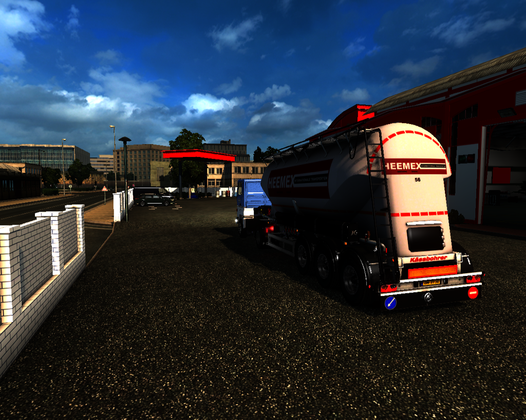 ets2 Ford Trans Continental 4435 4x2 + Kassbohrer  - prive skin ets2