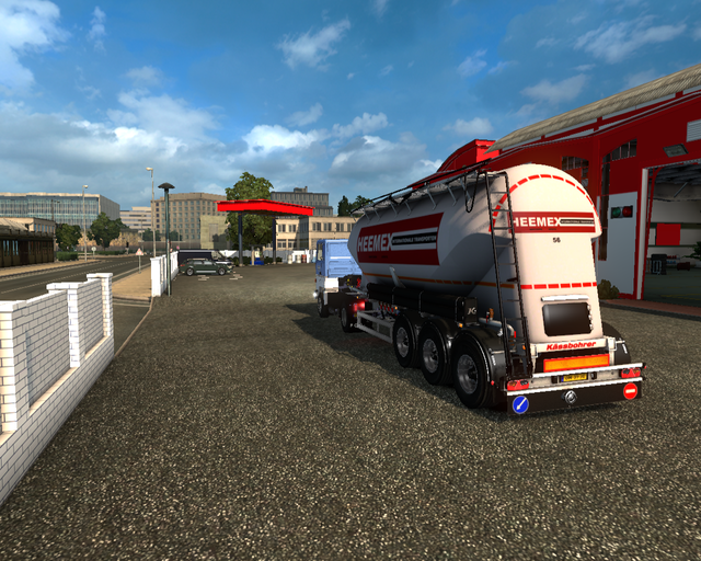 ets2 Ford Trans Continental 4435 4x2 + Kassbohrer  prive skin ets2