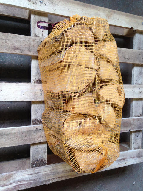 Firewood In Nets Picture Box