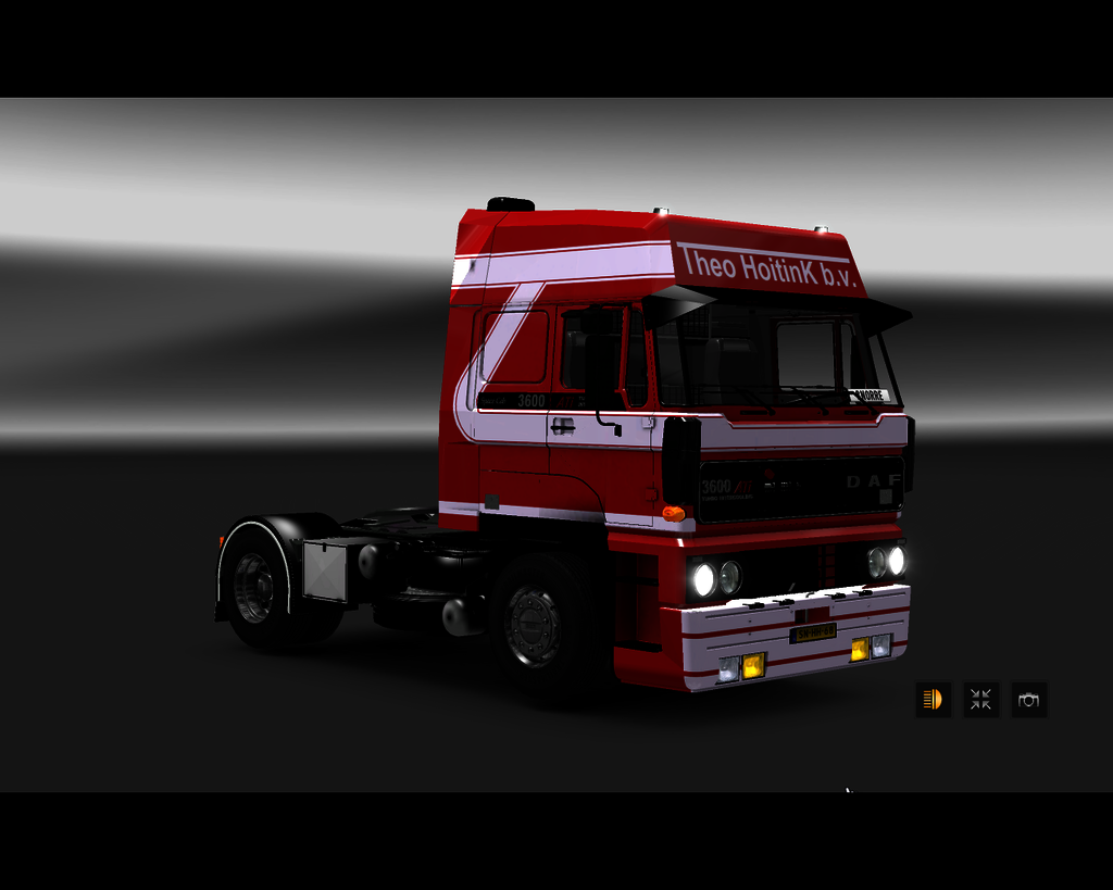 ets2 Daf 3600 Ati 4x2 Theo Hoitink bv Lichtenvoord - prive skin ets2