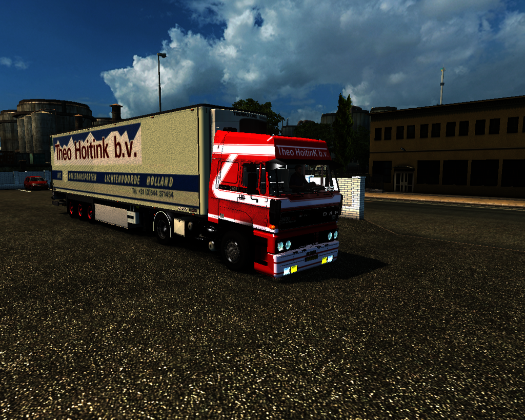 ets2 Daf 3600 Ati 4x2 + Chereau cooler Theo Hoitin - prive skin ets2