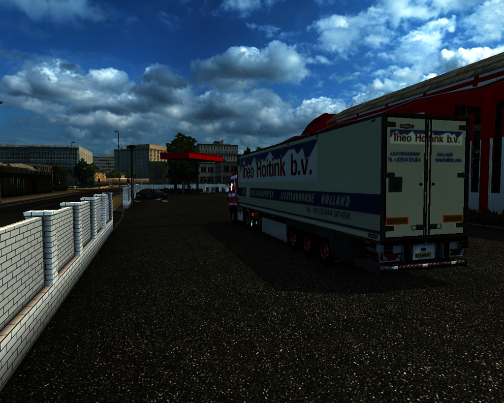 ets2 Daf 3600 Ati 4x2 + Chereau cooler Theo Hoitin - prive skin ets2