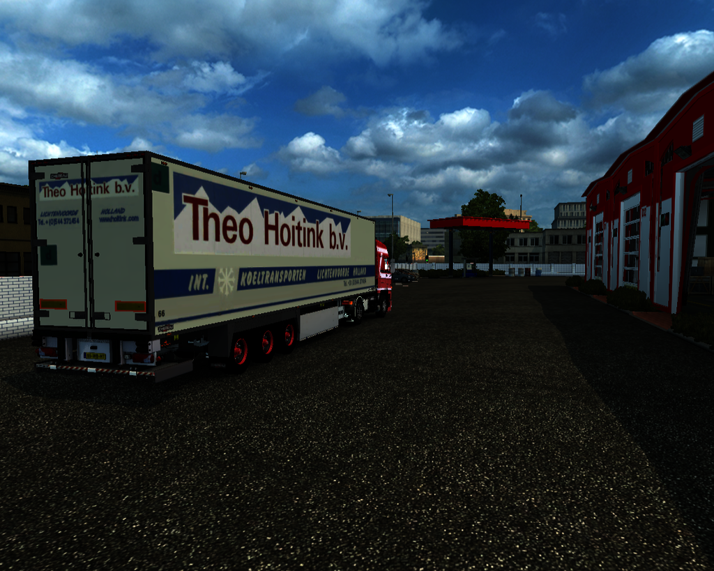 ets2 Daf 3600 Ati 4x2 + Chereau cooler Theo Hoitin - prive skin ets2