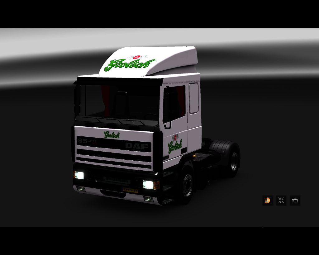 ets2 Daf 95 Ati 4x2 lowcab Grolsch Bier 1 - prive skin ets2