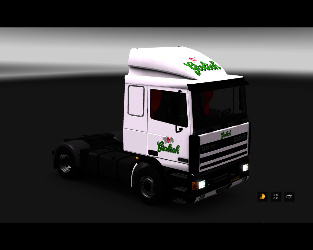 ets2 Daf 95 Ati 4x2 lowcab Grolsch Bier 2 - prive skin ets2