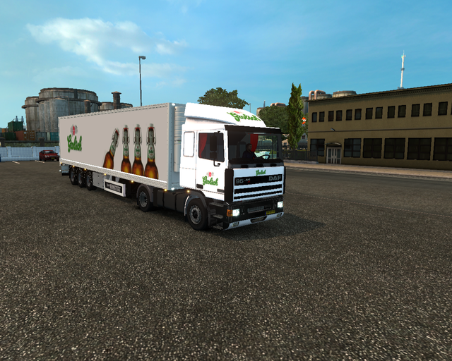 ets2 Daf 95 Ati 4x2 lowcab + Limitec Cooler Grolsc prive skin ets2