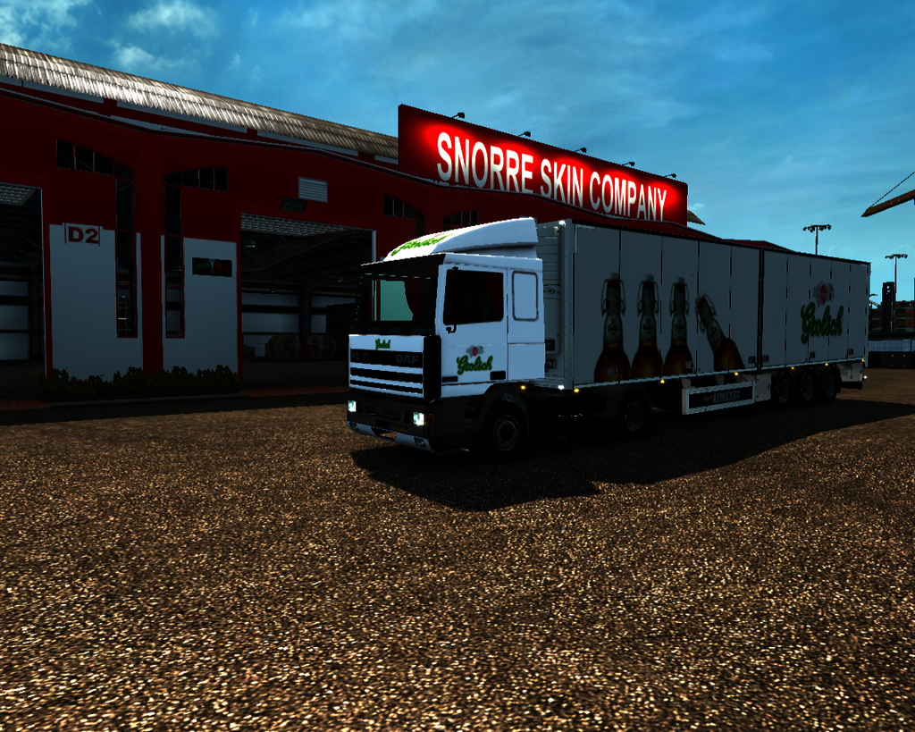 ets2 Daf 95 Ati 4x2 lowcab + Limitec Cooler Grolsc - prive skin ets2