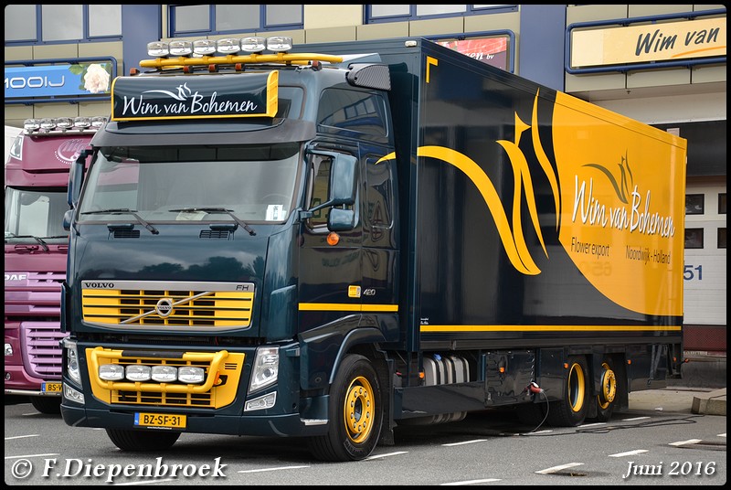 BZ-SF-31 Volvo FH3 Wim van Bohemen2-BorderMaker - 2016