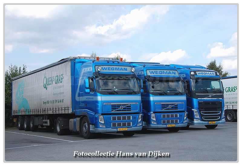 Line-up Wegman Volvo FH3 en FH4-BorderMaker - 