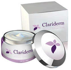 clariderm-cream-bottle Clariderm Skin Care Cream