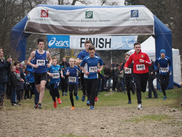 P1291019 Lengkeek Cross Jeugd 29-1-2017