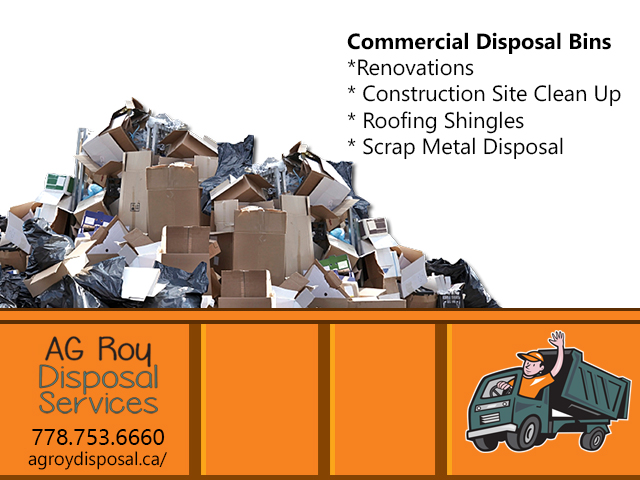 AG Roy Commercial junk removal AG Roy Disposal
