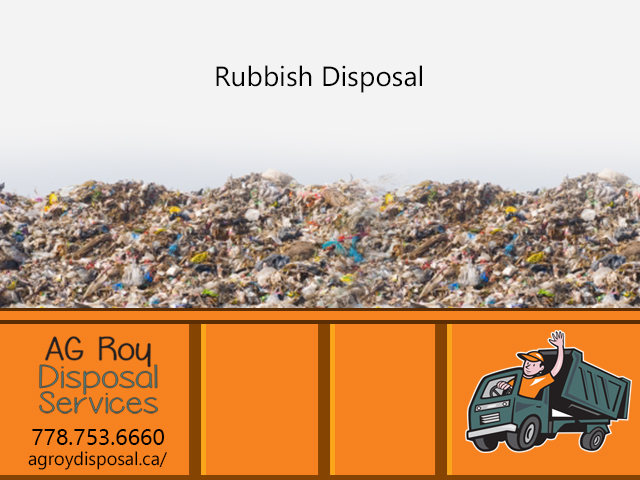 Rubbish Disposal West Kelowna AG Roy AG Roy Disposal