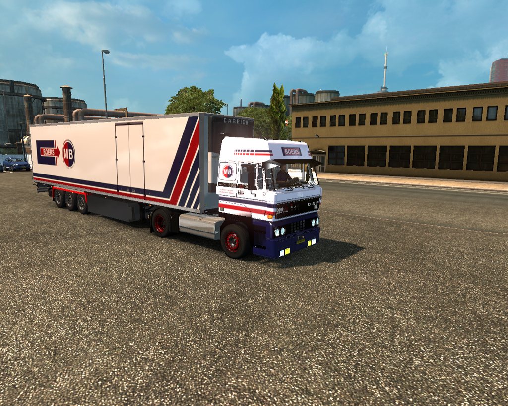 ets2 Daf 3600 ATI 4x2 Spacecab + Chereau cooler M  - prive skin ets2