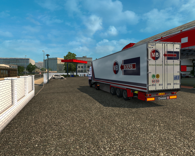 ets2 Daf 3600 ATI 4x2 Spacecab + Chereau cooler M  prive skin ets2