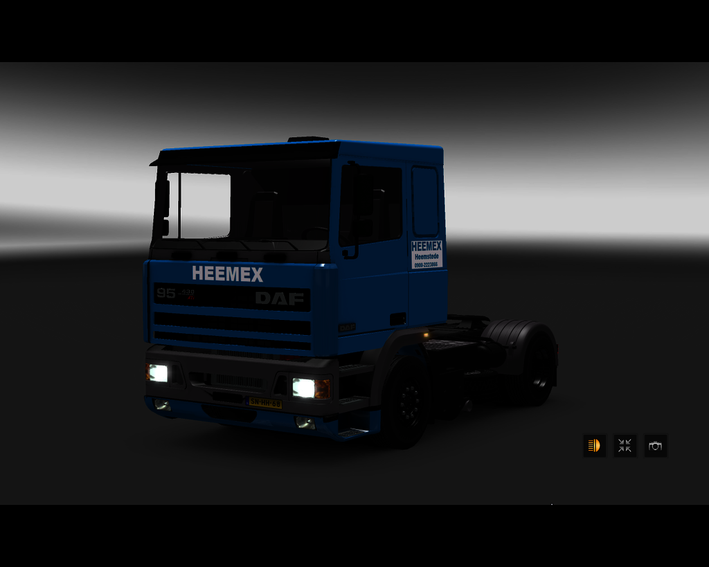 ets2 Daf 95 ATI 4x2 Heemex Heemstede Holland  - prive skin ets2