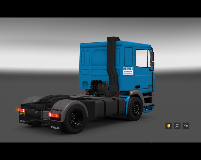 ets2 Daf 95 ATI 4x2 Heemex Heemstede Holland 2 prive skin ets2