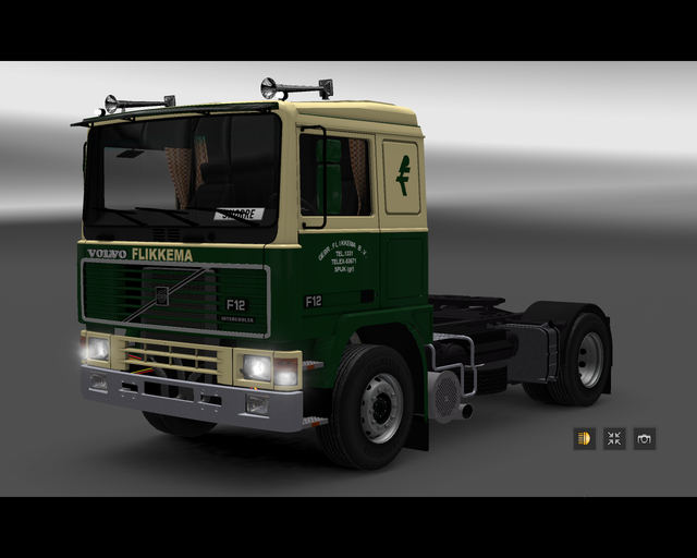 ets2 Volvo F12 lowcab 4x2 Gebr prive skin ets2