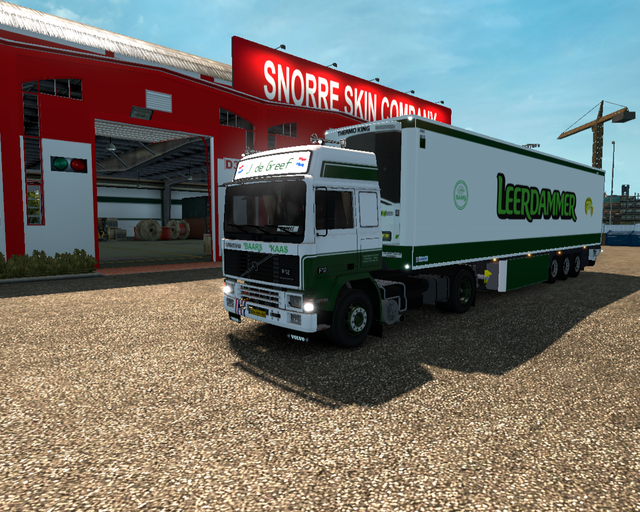 ets2 Volvo F12 4x2 Globetrotter + Chereau Coolline prive skin ets2