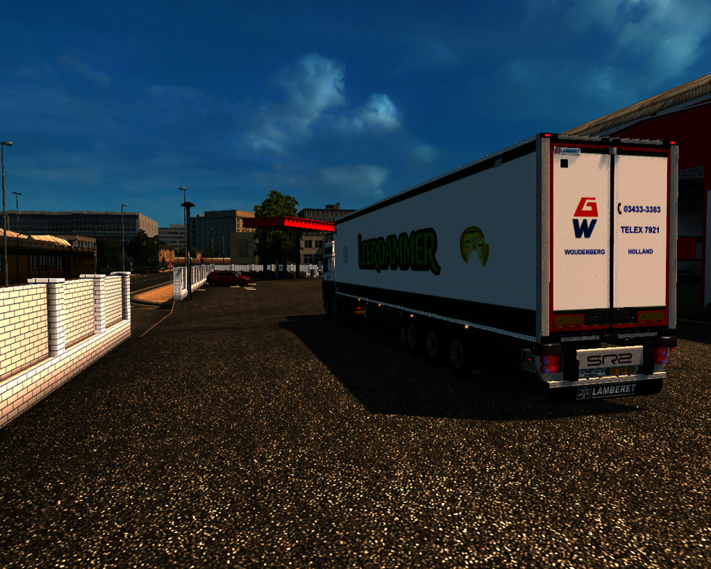 ets2 Volvo F12 4x2 Globetrotter + Chereau Coolline - prive skin ets2